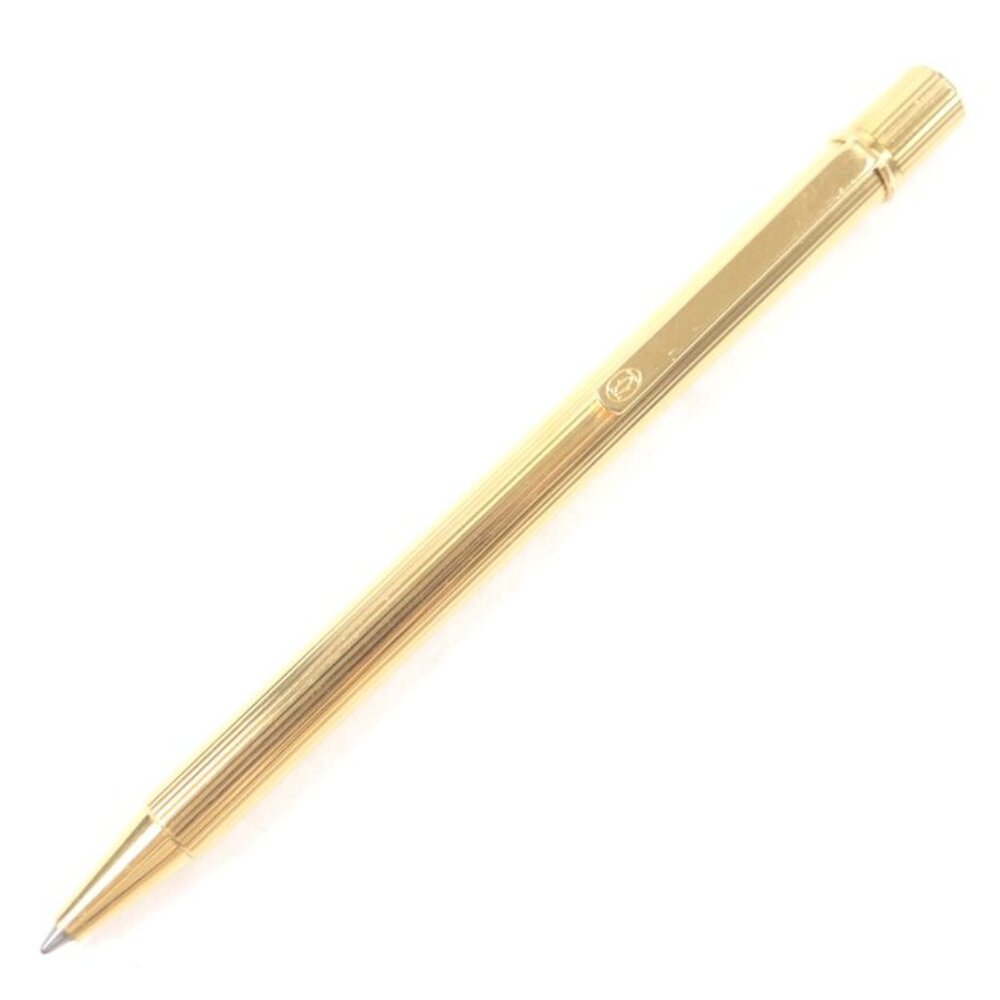 Cartier Must de Cartier Stripe Pattern Twist Ballpoint Pen